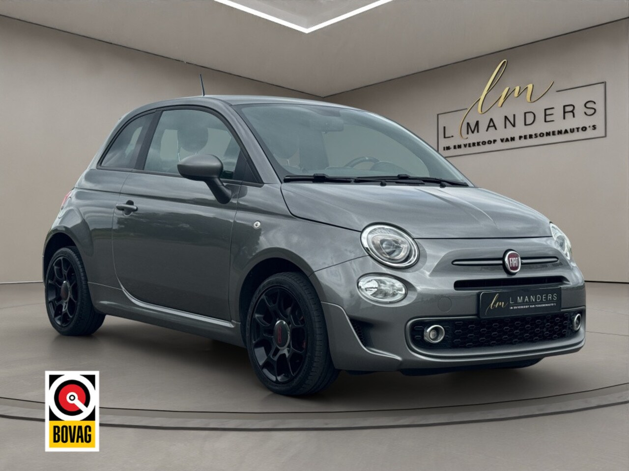 Fiat 500 - 1.2 Sport 2018 GRIJS | Apple CarPlay | Climate Control - AutoWereld.nl