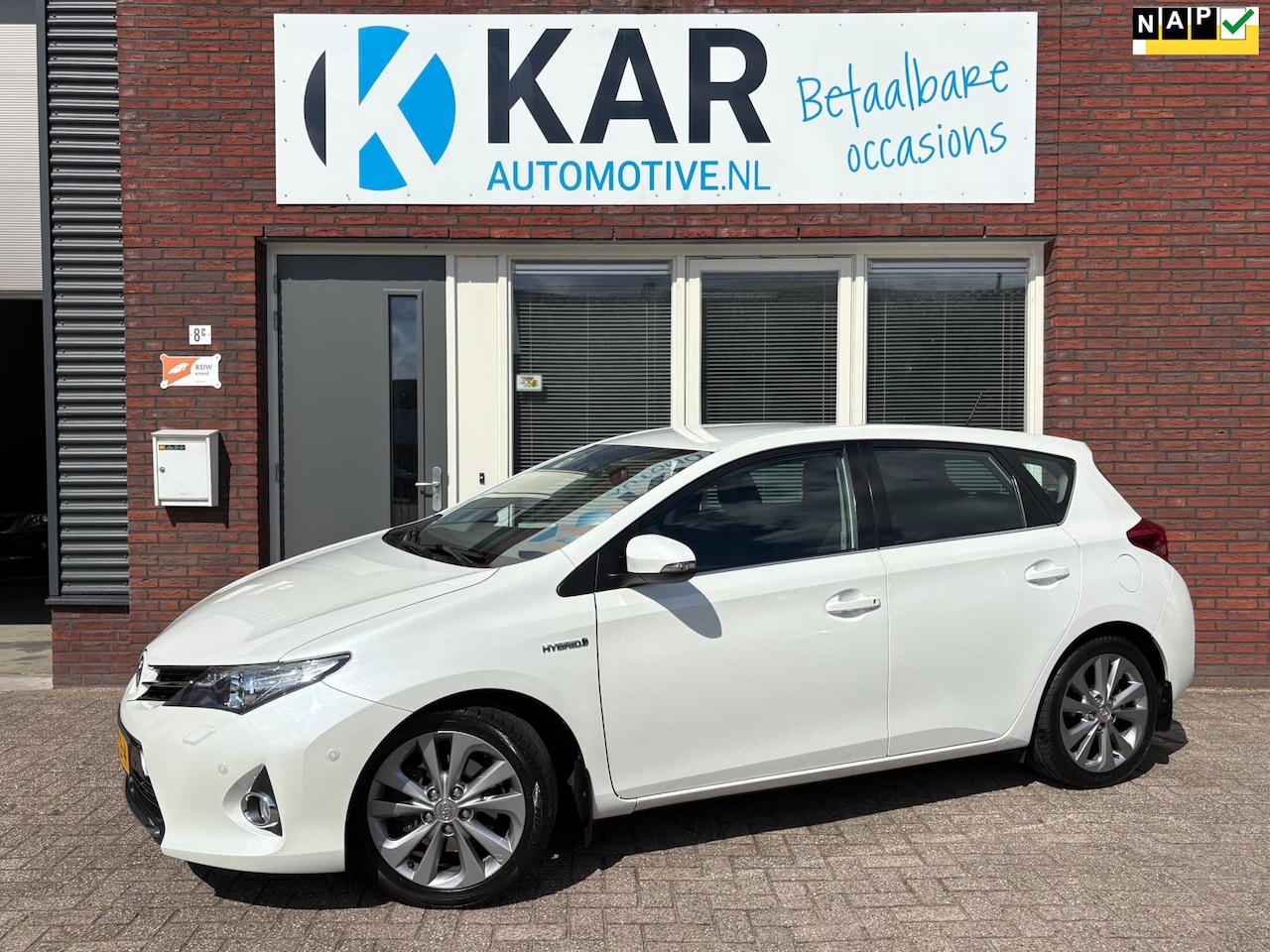 Toyota Auris - 1.8 Hybrid Lease Pro - 2e Eig. - NAP - Trekhaak - AutoWereld.nl