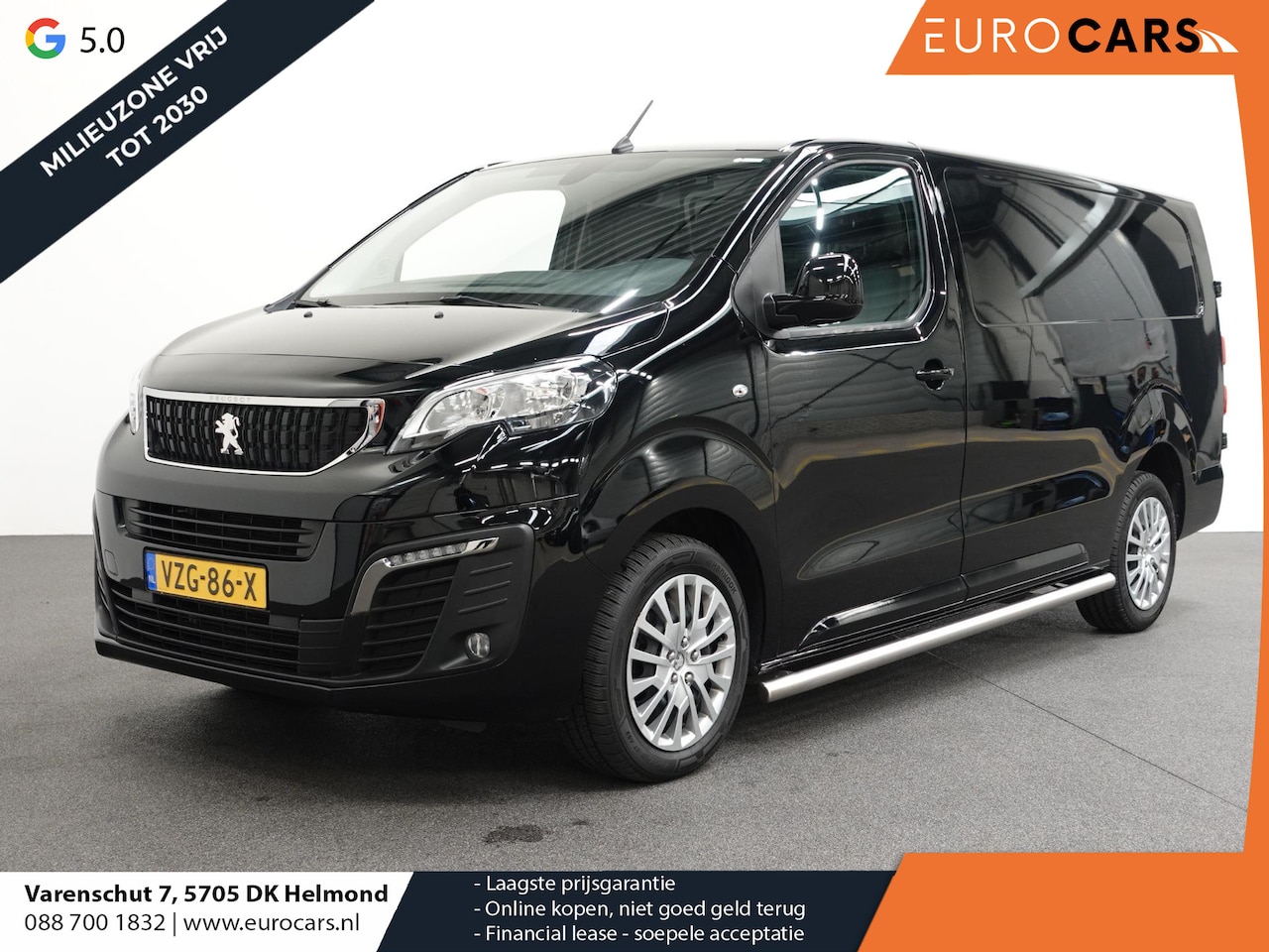 Peugeot Expert - 2.0 BlueHDI 145PK L3 Automaat Airco Cruise Navigatie Trekhaak Carplay - AutoWereld.nl