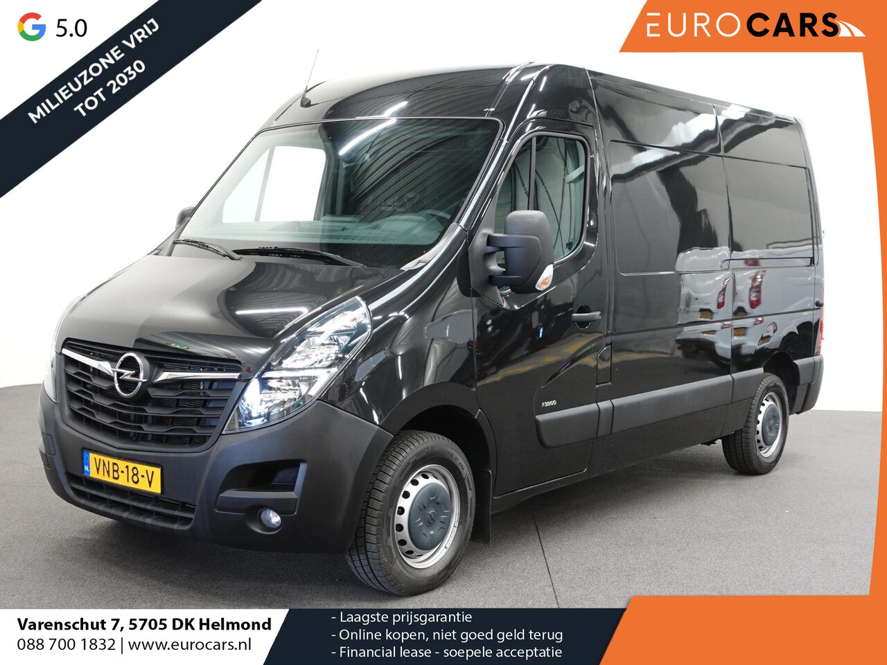 Opel Movano - 135pk L2H2 Navigatie Trekhaak Cruise control Airco Parkeersensoren Euro6 - AutoWereld.nl