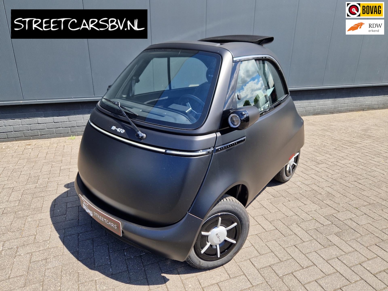 Micro Microlino - Competizione 177km Range /Incl BTW - AutoWereld.nl