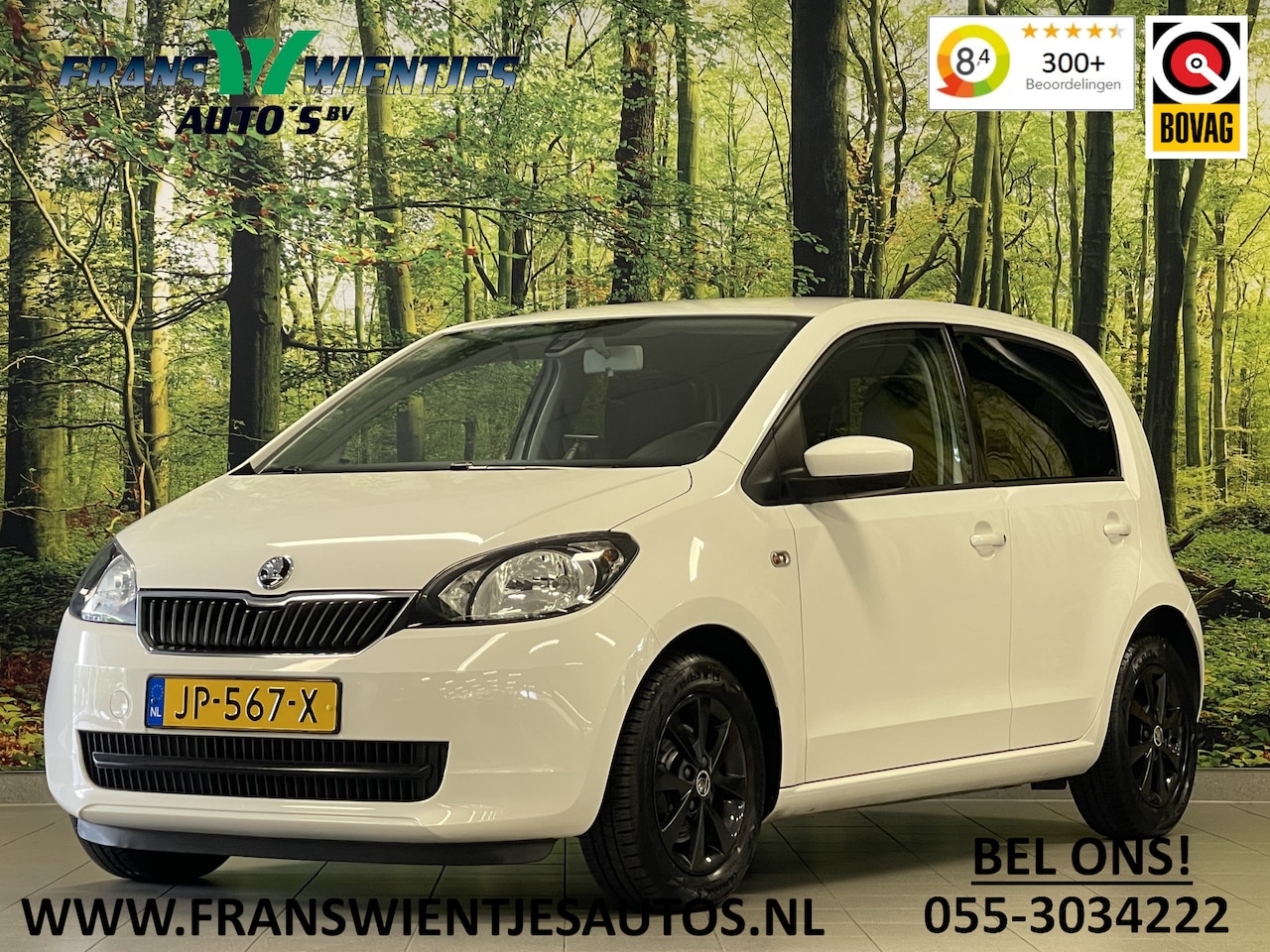 Skoda Citigo - 1.0 Greentech Fresh | Origineel Nederlands | 5 Deurs | Airconditioning | CC | Navigatie | - AutoWereld.nl