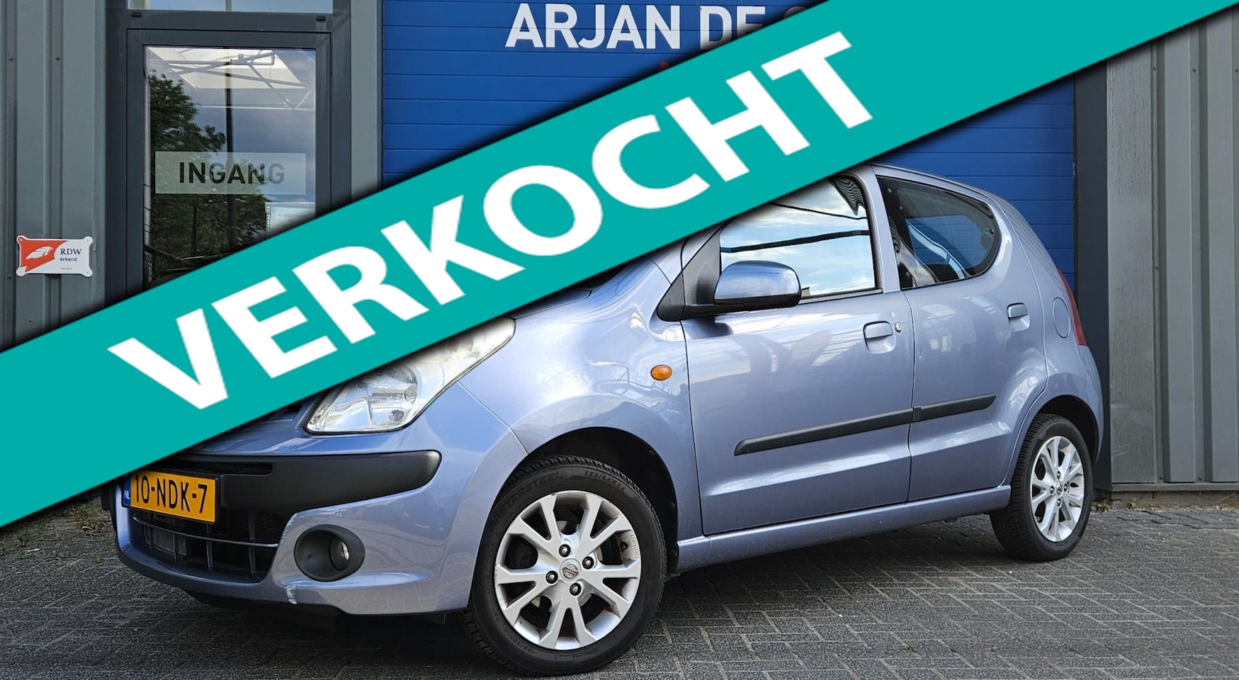 Nissan Pixo - 1.0 Look Airco Lm velgen elec pakket 1ste eigenaar - AutoWereld.nl