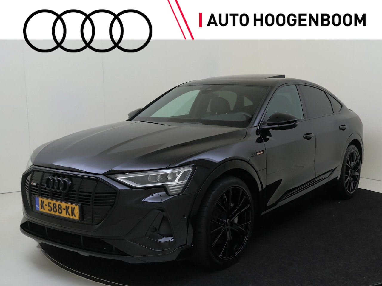 Audi e-tron Sportback - 55 quattro S edition 95 kWh | Panoramadak | LED matrix verlichting | Achteruitrijcamera | - AutoWereld.nl