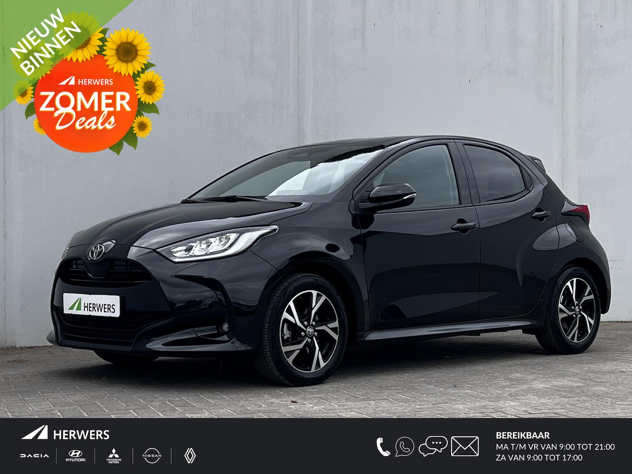 Toyota Yaris - 1.5 Hybrid 115 Dynamic Automaat / Adaptieve cruise control / Navigatie via Apple Carplay A - AutoWereld.nl