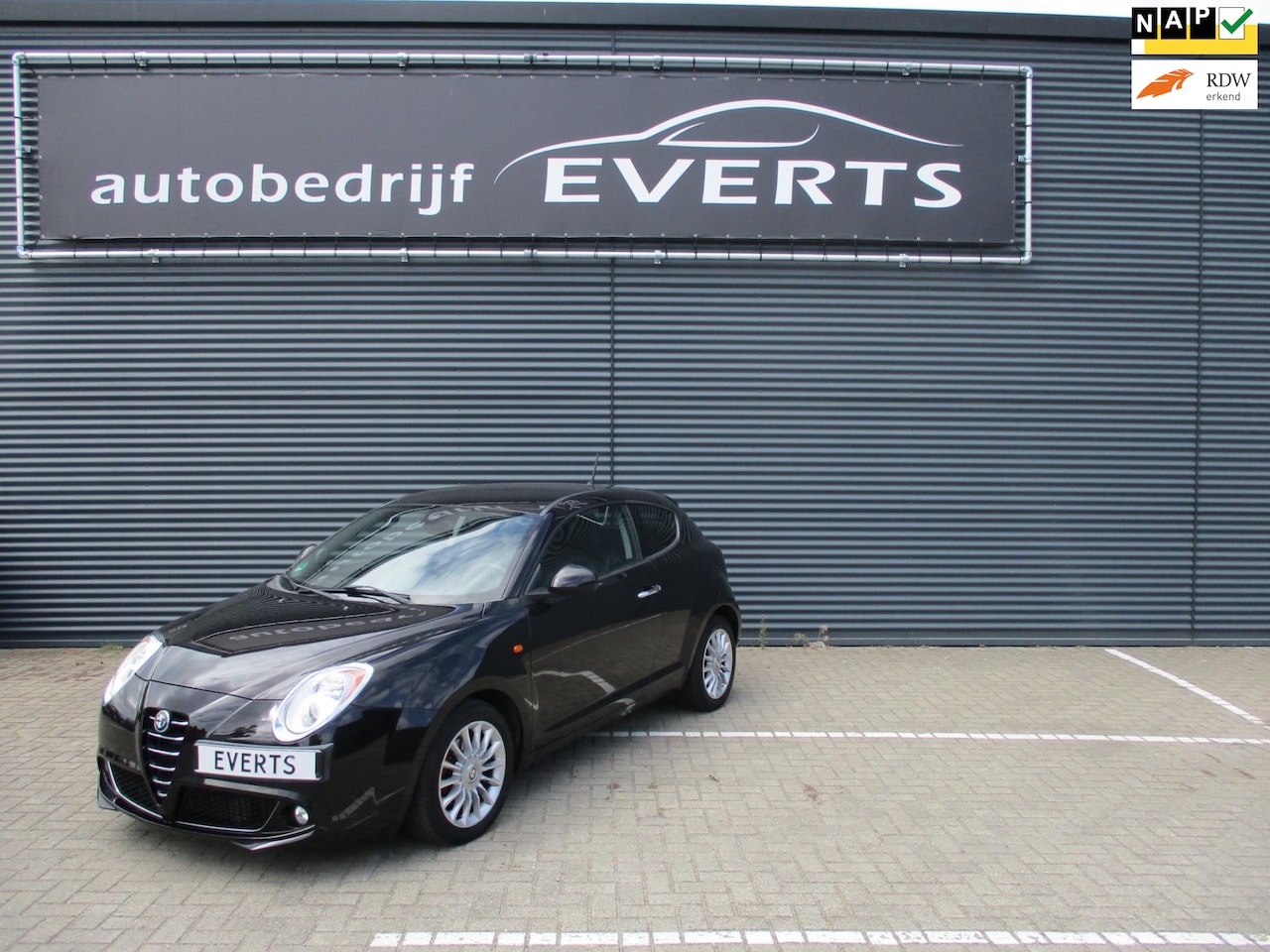Alfa Romeo MiTo - 1.4 T Progression Automaat leder alle opties boekjes aanwezig zeer mooie auto scherpe meen - AutoWereld.nl