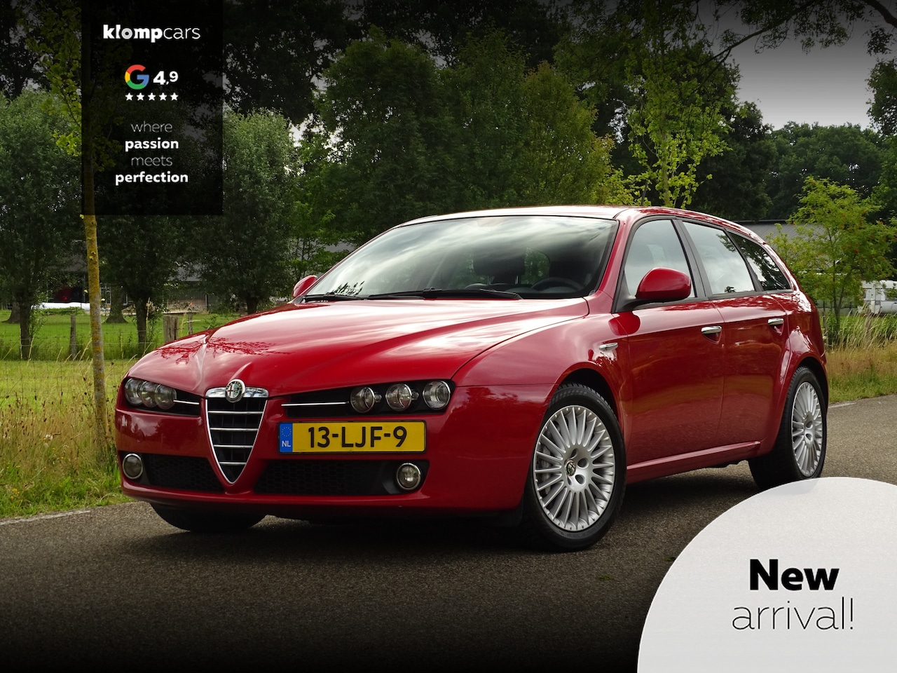 Alfa Romeo 159 Sportwagon - 1.7 T | Turbo | Youngtimer | Rosso | Leer | Stoelverw | Trekhaak | - AutoWereld.nl