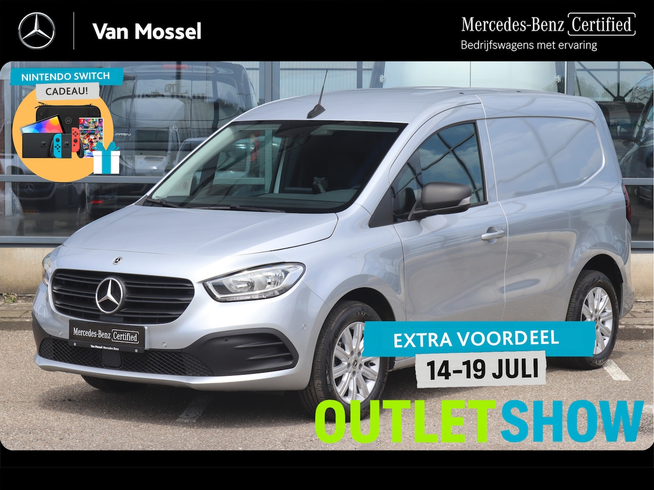 Mercedes-Benz Citan - 110 CDI L1 Pro | CLIMA/NAVI/CAMERA/CRUISE | Certified - AutoWereld.nl