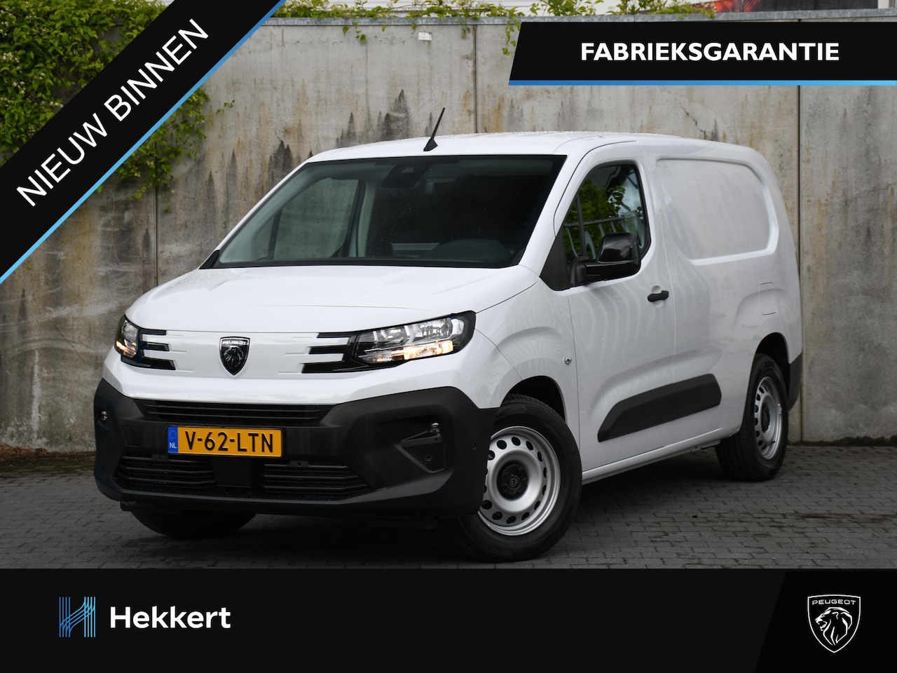 Peugeot e-Partner - L2H1 50 kWH 136pk Automaat DODE HOEK | PDC + CAM. | NAVI | DAB | AIRCO | STANDKACHEL - AutoWereld.nl