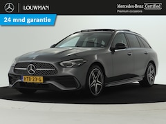 Mercedes-Benz C-klasse Estate - 300 e AMG Plug-In Hybride | AMG Line | Night Pakket | Trekhaak | Panorama Schuif-Kanteldak