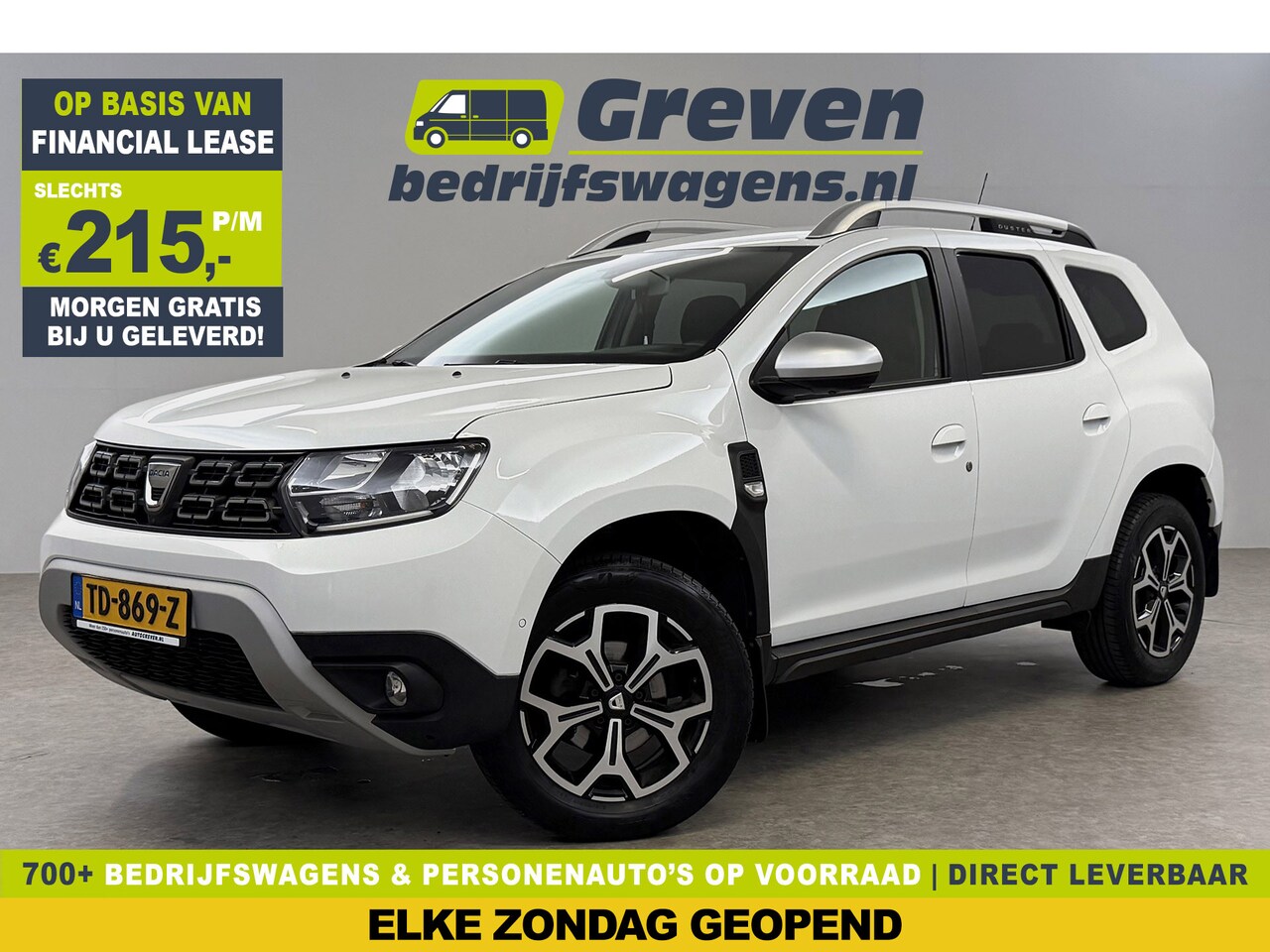Dacia Duster - 1.2 TCe Prestige Trekhaak LED Airco Cruise Camera Navi PDC 17"LMV - AutoWereld.nl