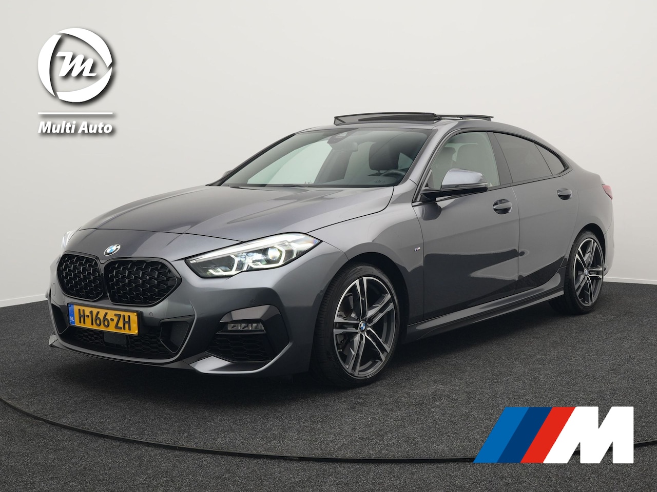 BMW 2-serie Gran Coupé - 218i M Sport 140pk Dealer O.H | Panodak | Camera | Virtual | Keyless | Sportstoelen Verwar - AutoWereld.nl