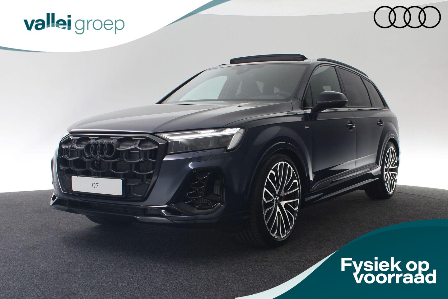 Audi Q7 - Pro Line S 55 TFSI e 394 pk | Glazen panoramadak | Sportstoelen plus | B&O Premium 3d soun - AutoWereld.nl