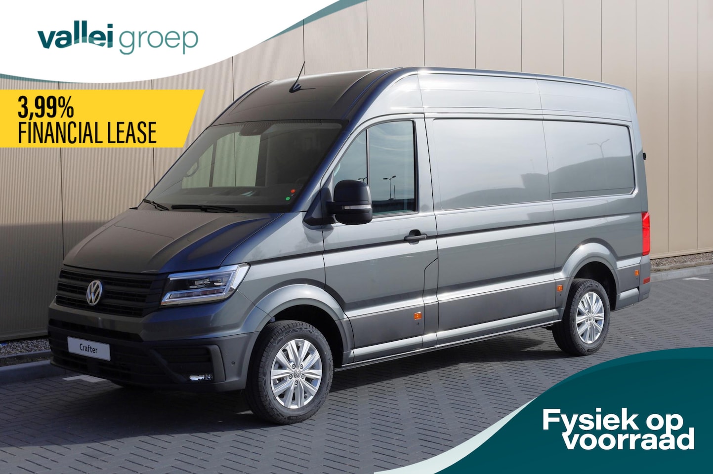 Volkswagen Crafter - 2.0 TDI EU6 140PK DSG Exclusive L3 GVW 3.5T WB 3640mm | Trekhaak | Navi | ACC | DAB | 17 i - AutoWereld.nl
