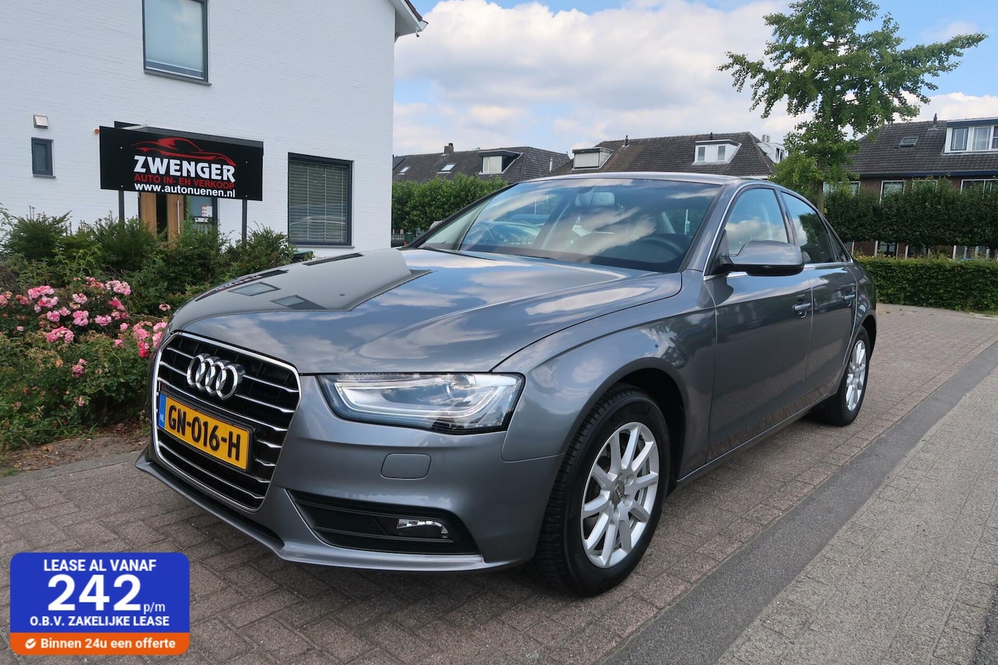 Audi A4 Limousine - 1.8 TFSI 170pk|NAVIGATIE|TREKHAAK|XENON-LED|BLUETOOTH|1E EIGENAAR - AutoWereld.nl
