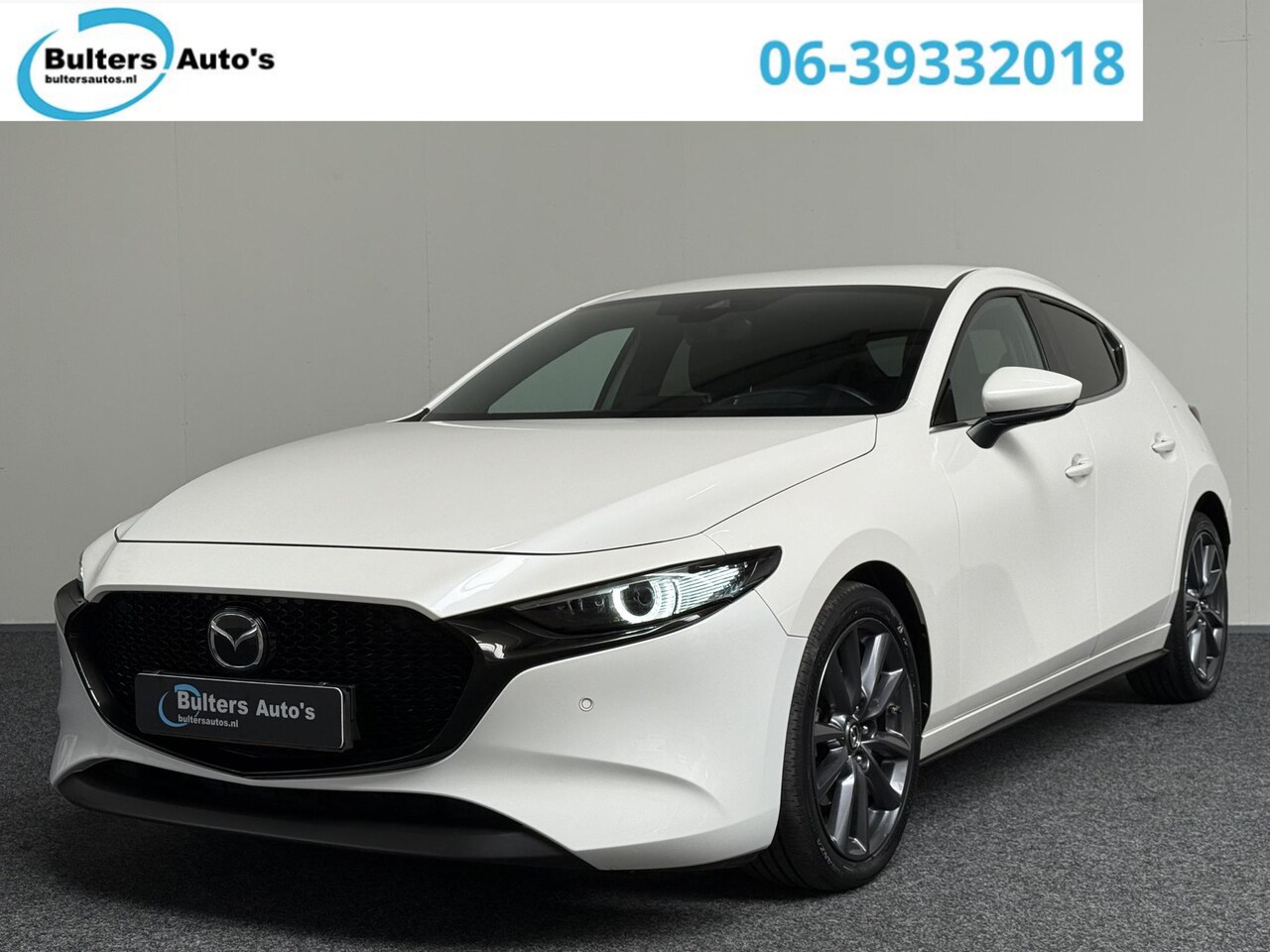 Mazda 3 - 2.0 e-SkyActiv-G M Hybrid 122 Luxury | LEDER | BOSE | 360 CAMERA - AutoWereld.nl
