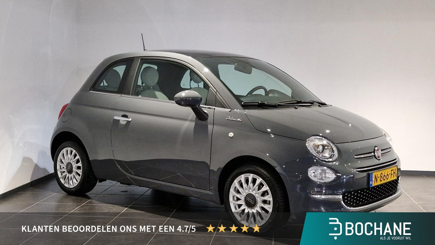 Fiat 500 - 1.0 Hybrid Dolcevita | Cruise Control | Parkeersensoren - AutoWereld.nl