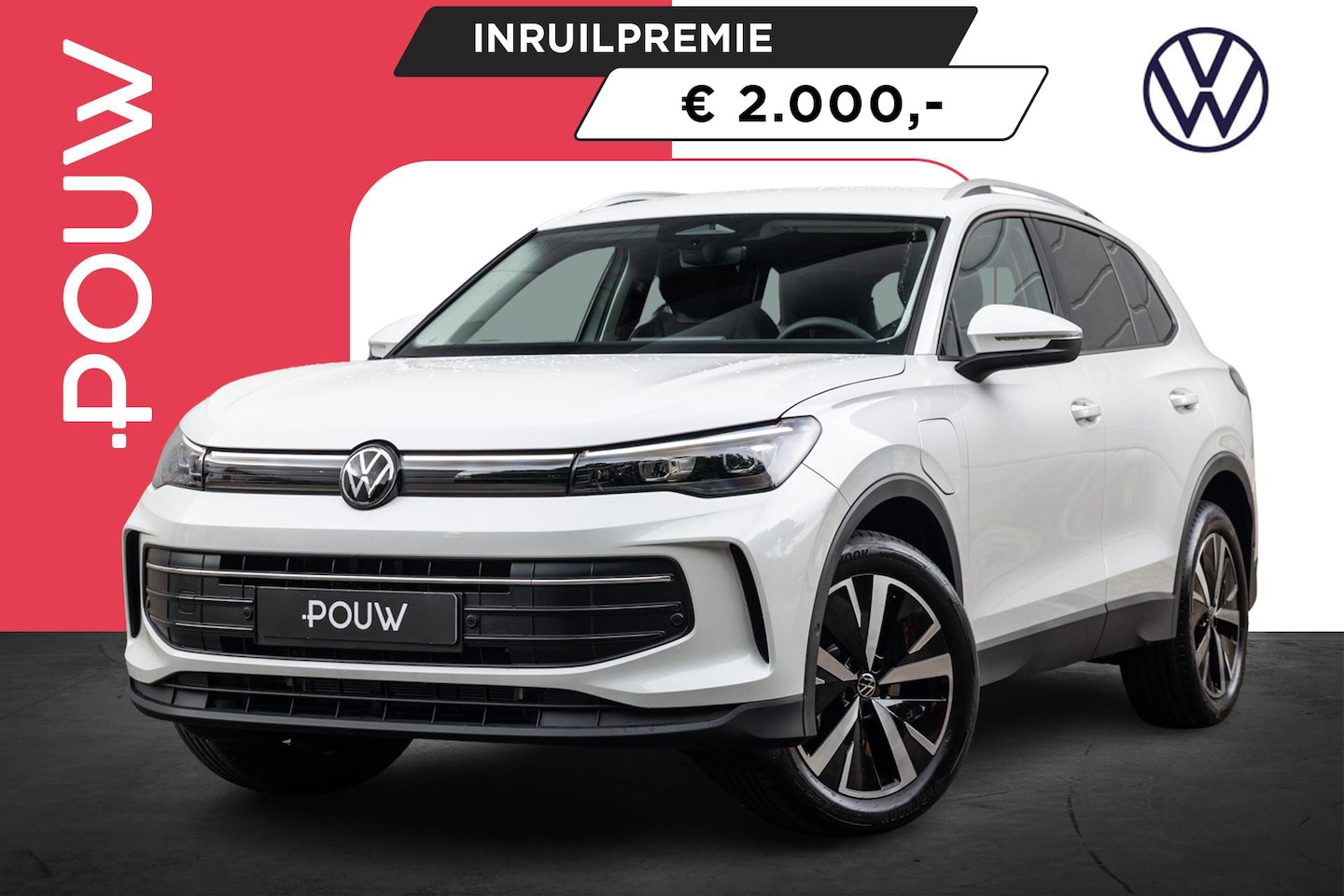 Volkswagen Tiguan - 1.5 eHybrid Life Edition | 19" Velgen | Trekhaak Pakket - AutoWereld.nl