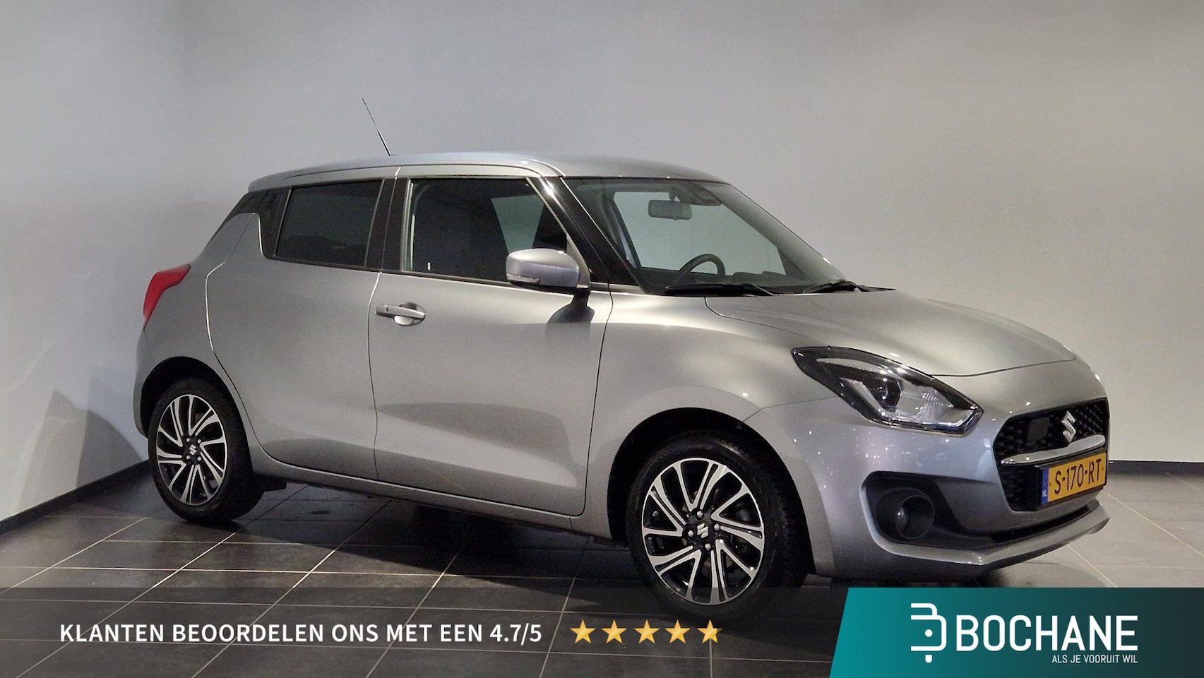 Suzuki Swift - 1.2 Style Smart Hybrid | Navigatie | Adaptive Cruise Control - AutoWereld.nl