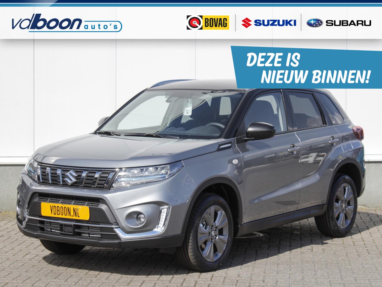 Suzuki Vitara - 1.5 Hybrid Select AllGrip Automaat | Navi | Adap. Cruise | Clima | Camera | Lm-Velgen - AutoWereld.nl