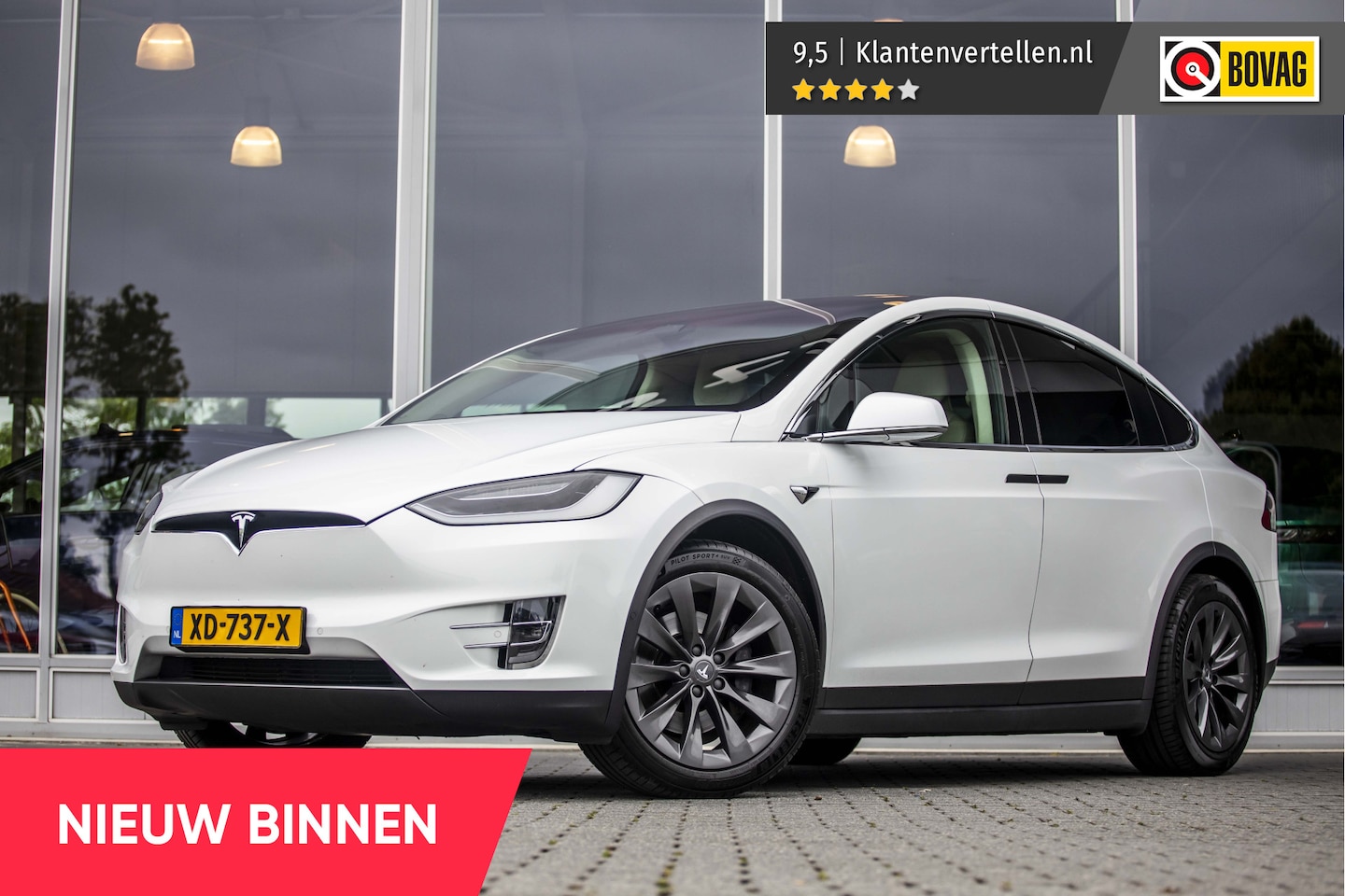 Tesla Model X - 75D Base 7p. | Autopilot | 20" - AutoWereld.nl
