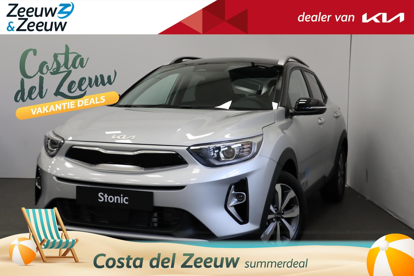 Kia Stonic - 1.0 T-GDi MHEV DynamicPlusLine | €2.250 inruilvoordeel | Private lease van € 399,- p.m. | - AutoWereld.nl