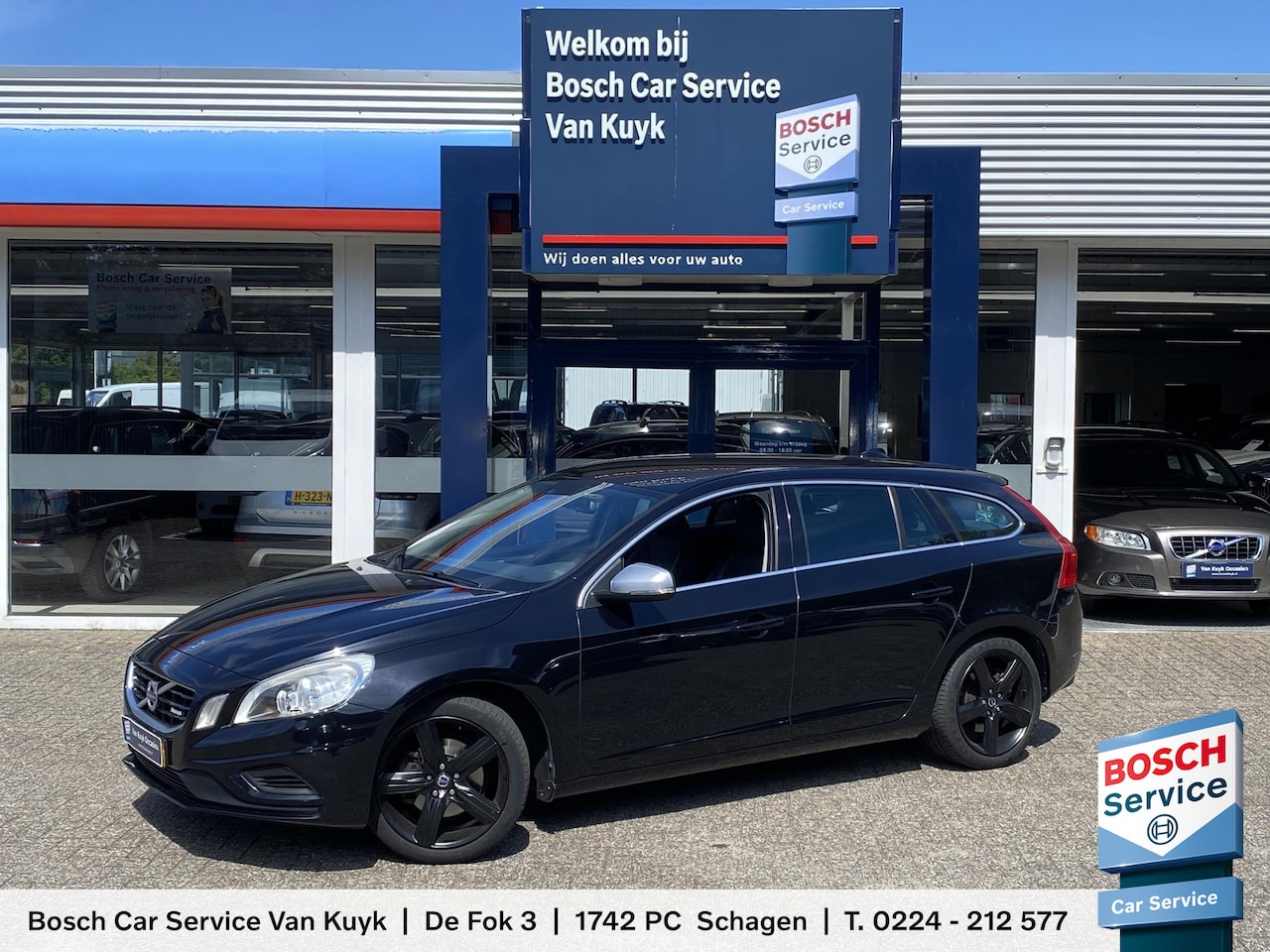 Volvo V60 - 1.6 T3 R-Design / Automaat / NL-Auto / 1Ste-Eigenaar / Cruise-Control / Climate-Control / - AutoWereld.nl