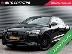Audi e-tron Sportback - 55 quattro S edition 95 kWh 408 PK S-Line Panoramadak B&O ACC RS-zetels Rondomzicht Camera