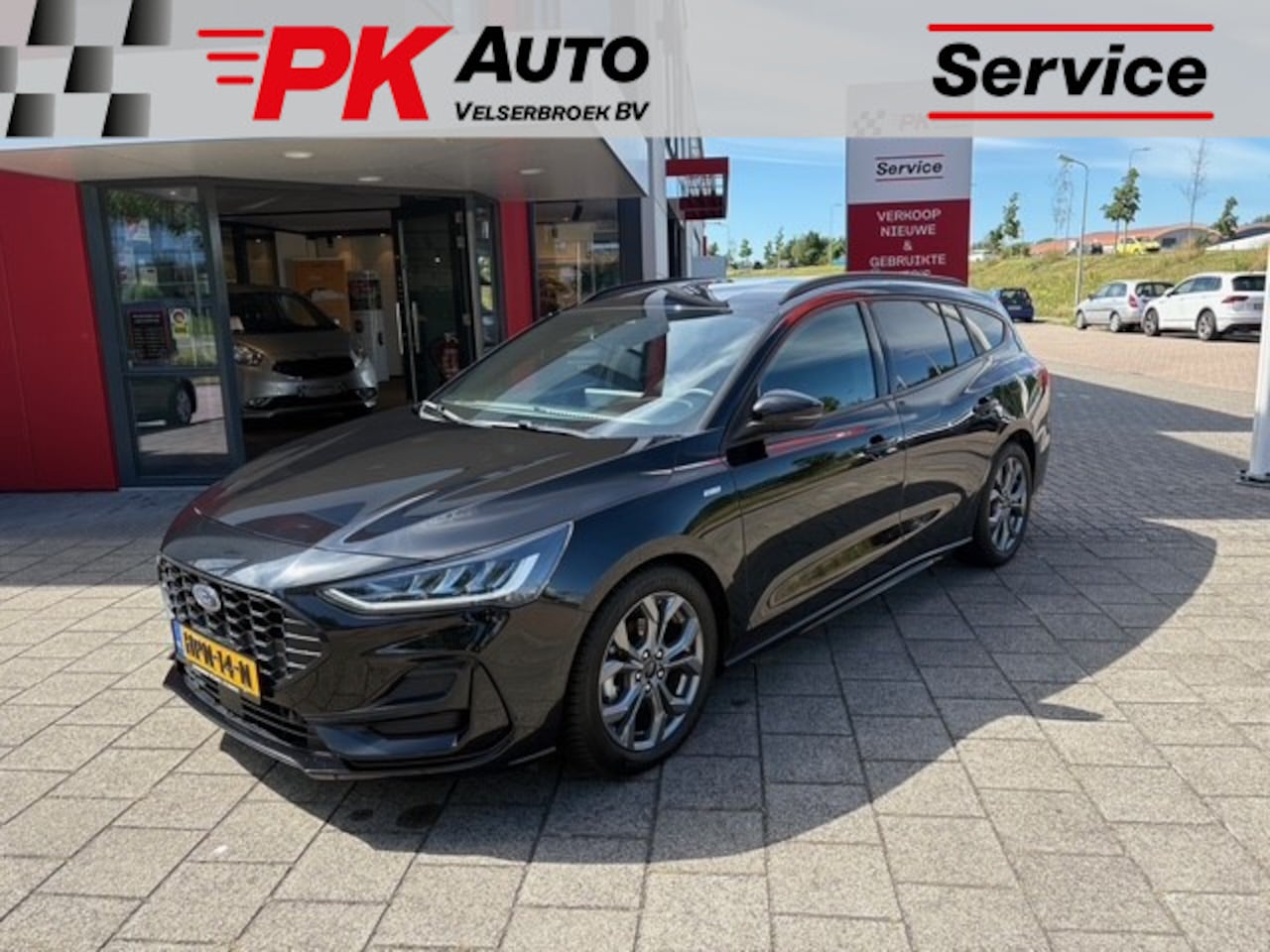 Ford Focus Wagon - 1.0 EcoBoost Hybrid ST-Line | Navi | Camera | Cruise | 38.098 km Dealeronderhouden - AutoWereld.nl