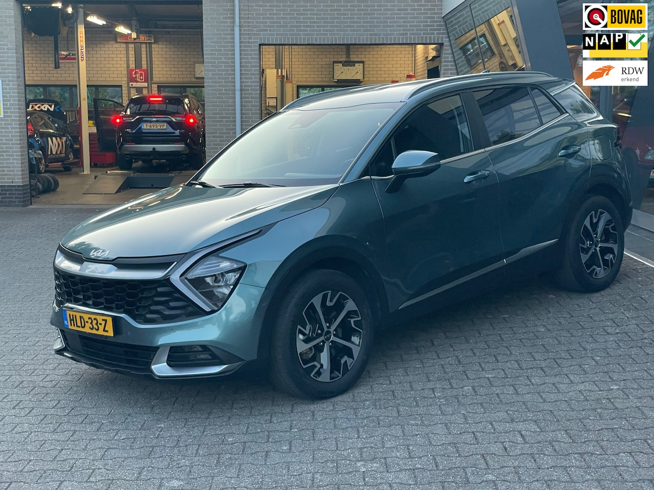 Kia Sportage - 1.6 T-GDi Hybrid DynamicLine automaat navi camara trekgewicht 1650kg - AutoWereld.nl