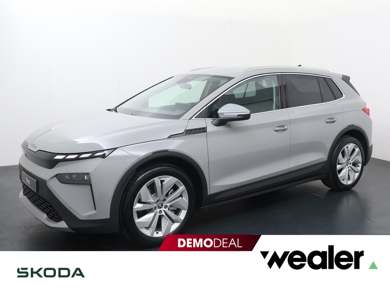 Skoda Elroq - 60 Business Edition 204 PK | 20" lichtmetalen velgen | Trekhaak | Side assist | Apple Carp - AutoWereld.nl