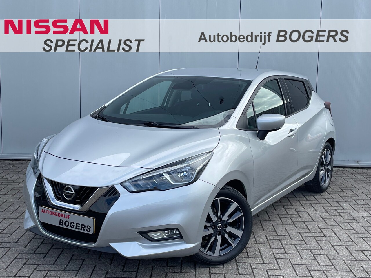 Nissan Micra - 1.0 IG-T N-Connecta Navigatie, Climate Control, Cruise Control, Achteruitrijcamera, 16"Lm, - AutoWereld.nl