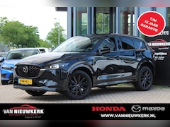Mazda CX-5 - 2.0 e-SKYACTIV-G M-Hybrid 165pk Automaat Homura Leder Pakket Stoelkoeling BOSE Carplay