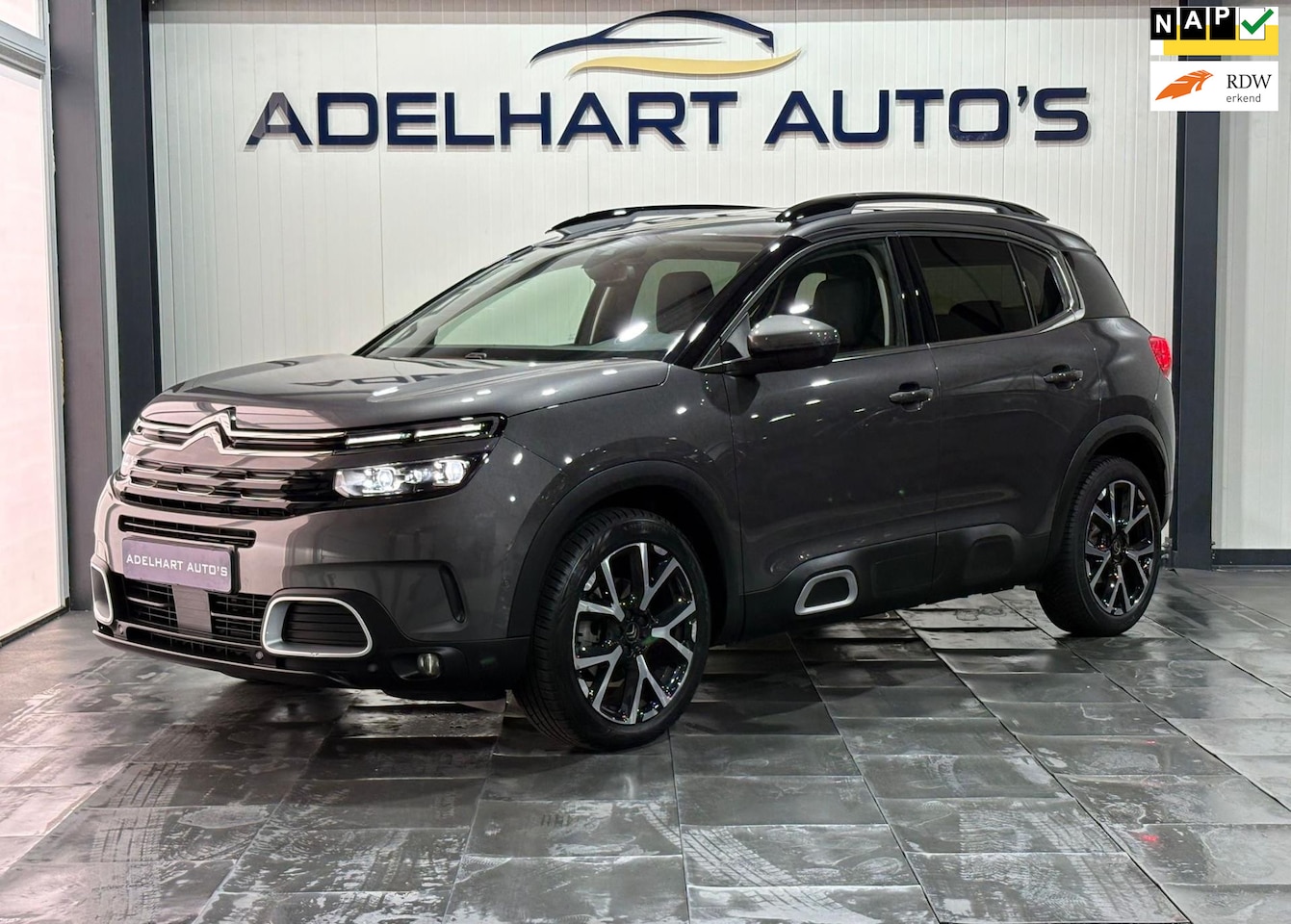 Citroën C5 Aircross - 1.2 PureTech Shine / Navigatie full map / Camera / Lederen interieur / Climate control / - AutoWereld.nl