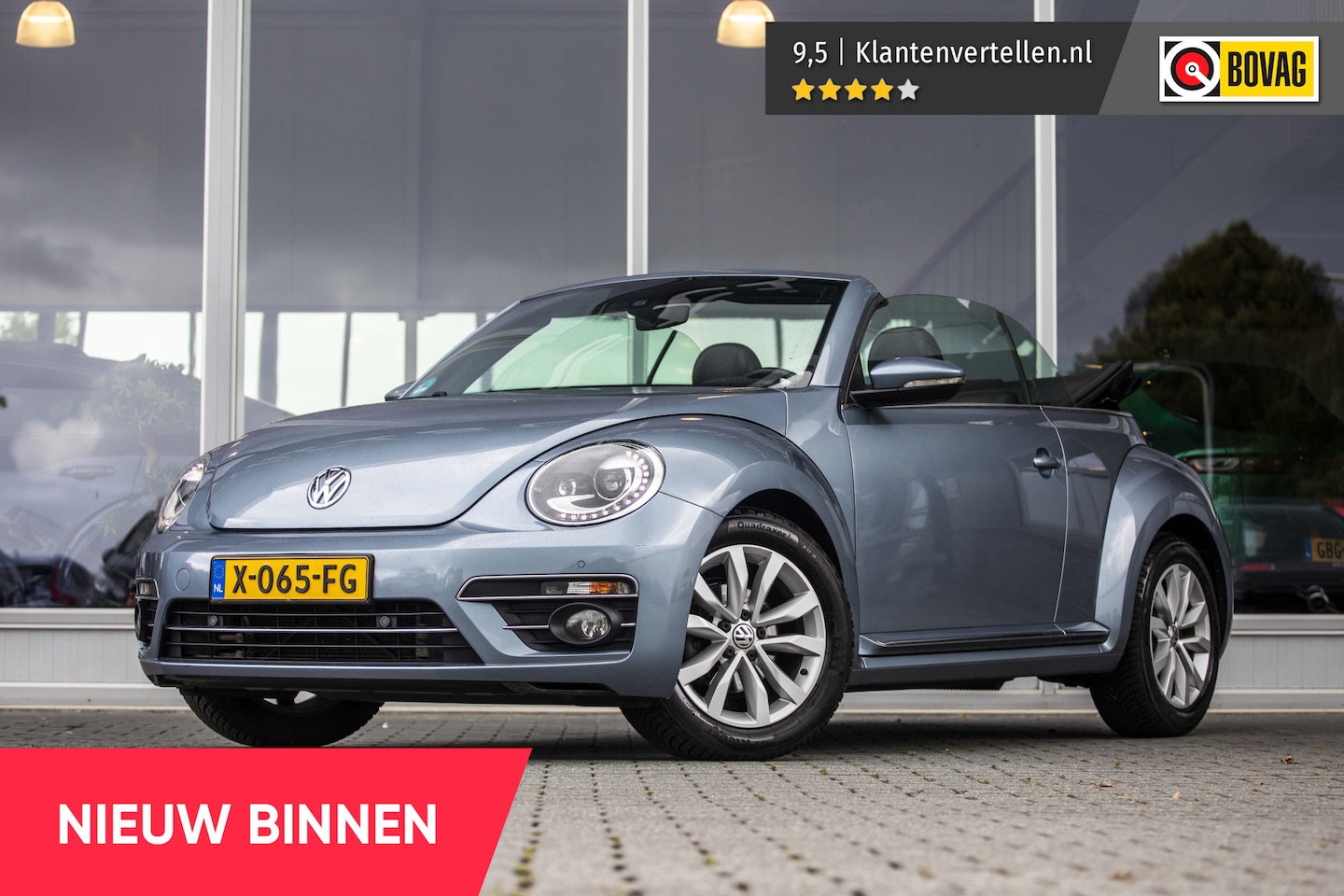 Volkswagen Beetle Cabriolet - 1.2 TSI Exclusive Series | Xenon | Parkeersens. | Leder | - AutoWereld.nl