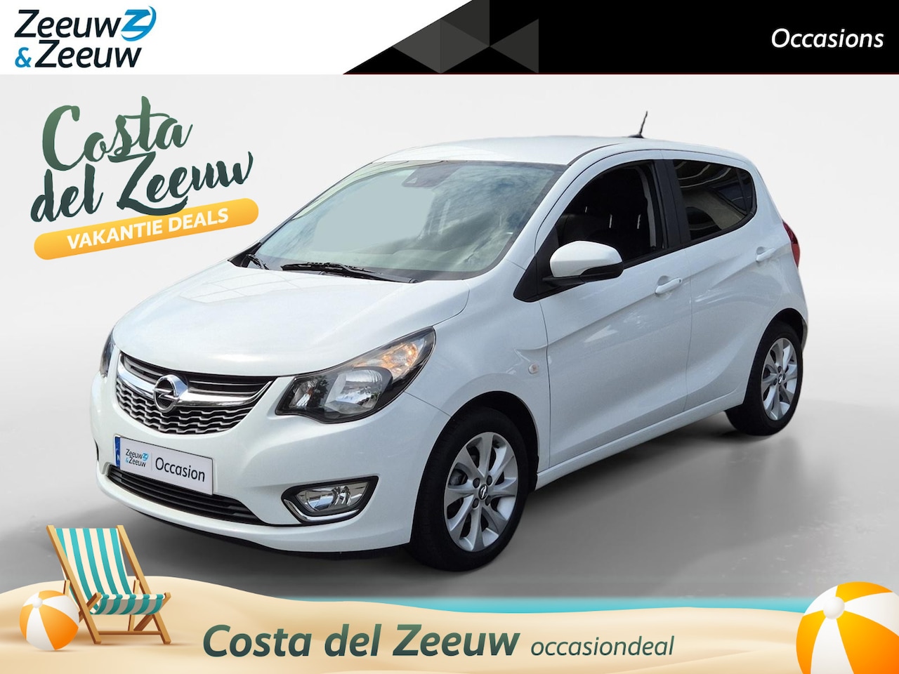 Opel Karl - 1.0 ecoFLEX Innovation | Airco | Cruise Control | Half Leder | Elektrische ramen | LM Velg - AutoWereld.nl