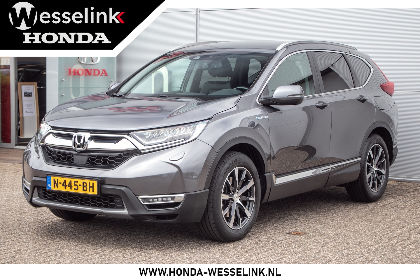 Honda CR-V - 2.0 Hybrid Lifestyle All-in rijklaarprijs | Leder | Dealerond. | Ad. Cruise | Nav. - AutoWereld.nl