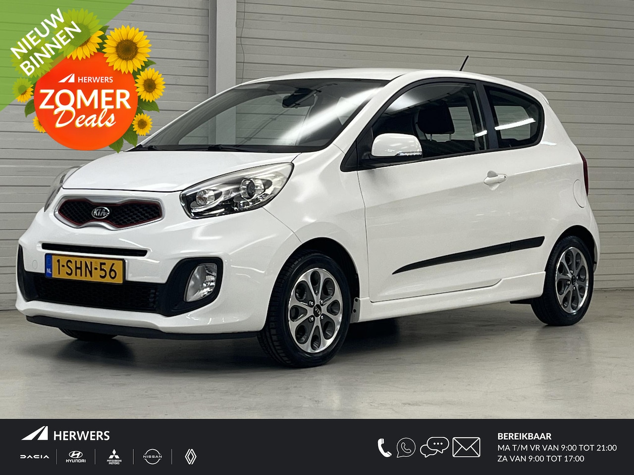 Kia Picanto - 1.0 CVVT ISG Plus Pack / Eerste Eigenaar / Dealer Onderhouden / Navigatie / Airco / NAP Ki - AutoWereld.nl