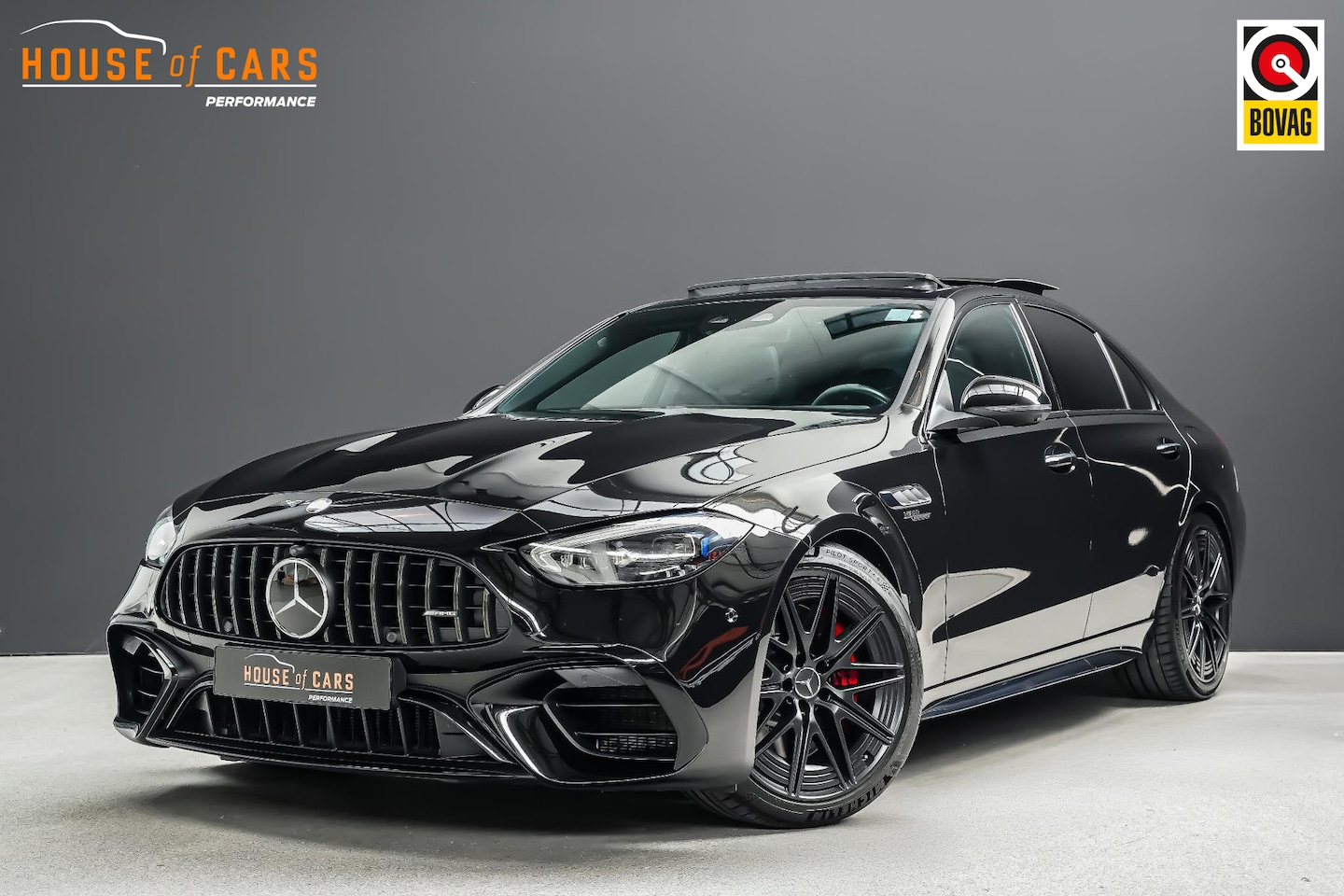 Mercedes-Benz C-klasse - 63 AMG S E Performance |AMG-Driverspackage|achterasbesturing|head-up|pano|Burmester|360 ca - AutoWereld.nl