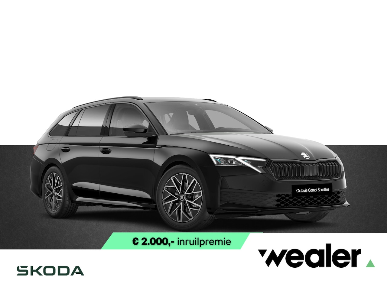 Skoda Octavia Combi - Sportline Tour 1.5 TSI 150 PK DSG | Automaat | Trekhaak | Navigatie & Winter pakket | € 2. - AutoWereld.nl