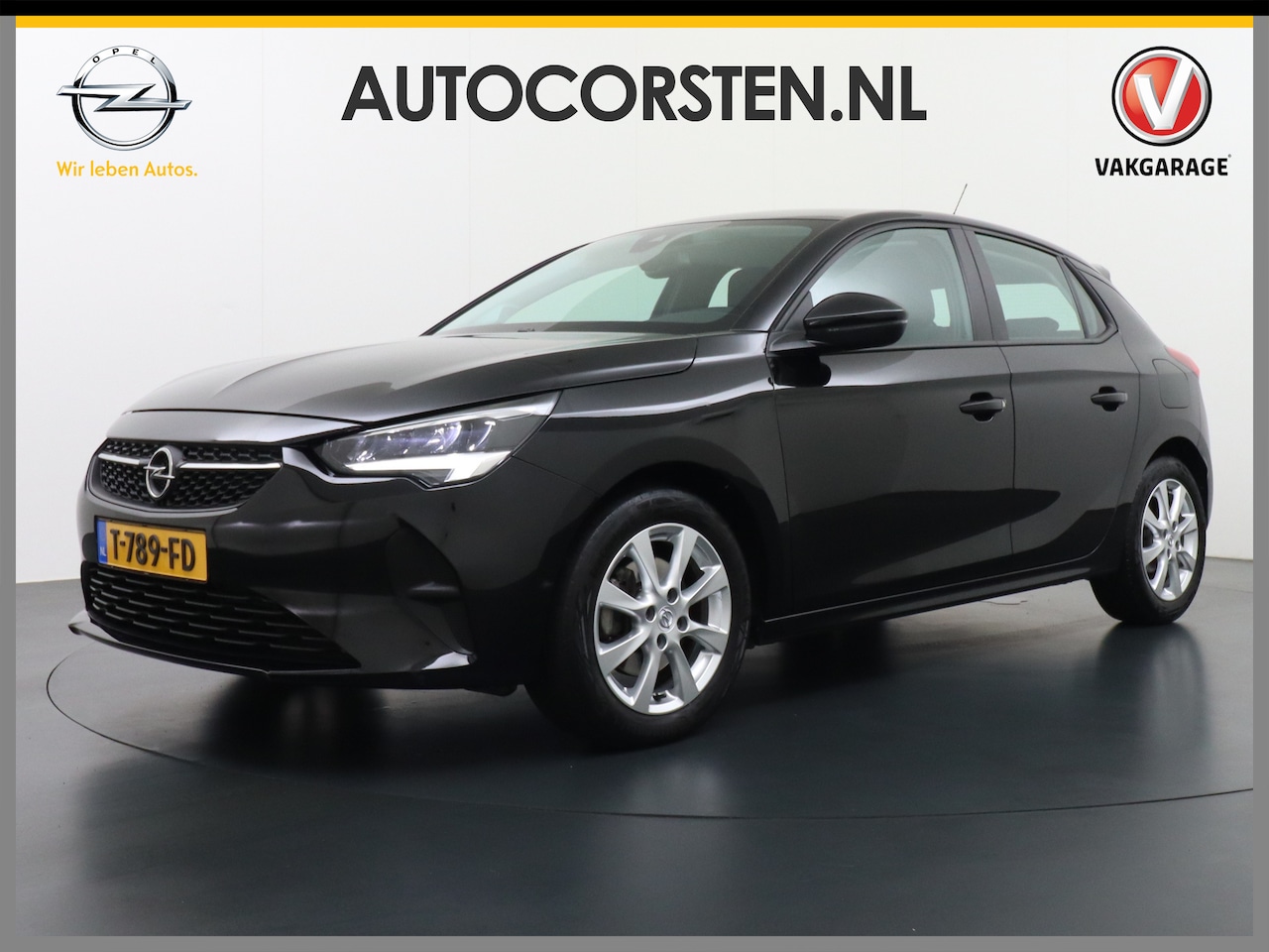 Opel Corsa - 1.2I 101PK 5Drs Autom.8 Apple Carplay Android Airco Navi* Cruise control Pdc DAB Auto Stuu - AutoWereld.nl
