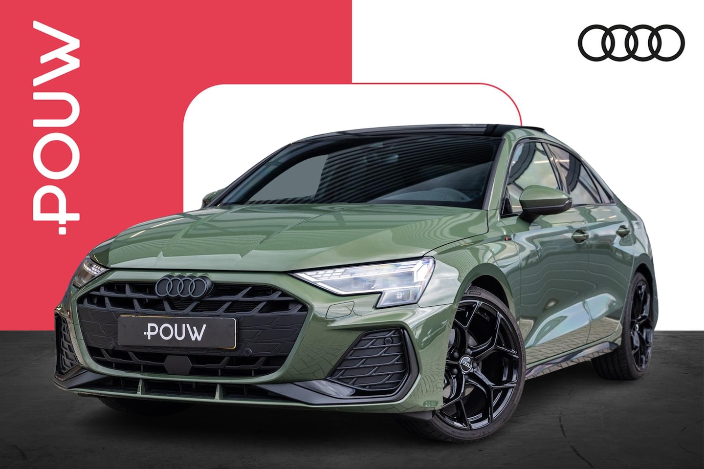 Audi A3 Limousine - 30 TFSI 115pk S Edition | Panoramadak | SONOS | Zwart optiek | 19" Velgen - AutoWereld.nl