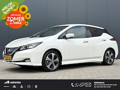 Nissan LEAF - Tekna 40 kWh / Stoel-Stuurverwarming / Airco / Cruise Control / Lederen-Stof bekleding / N