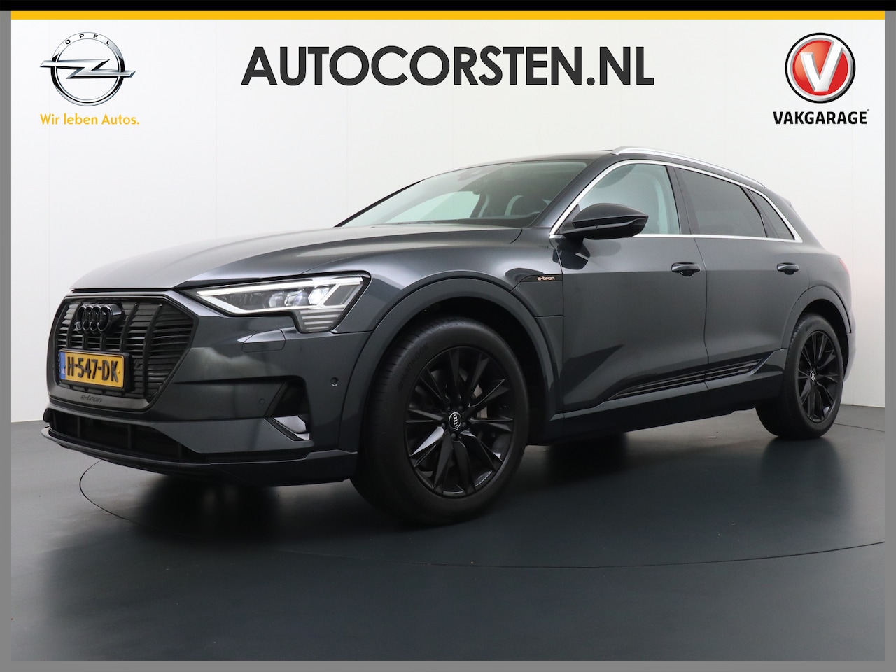 Audi e-tron - 50 Quattro Launch Edition Plus 71kWh Leder+Verwarmd+Geheugen Apple Carplay Navi Panoramada - AutoWereld.nl