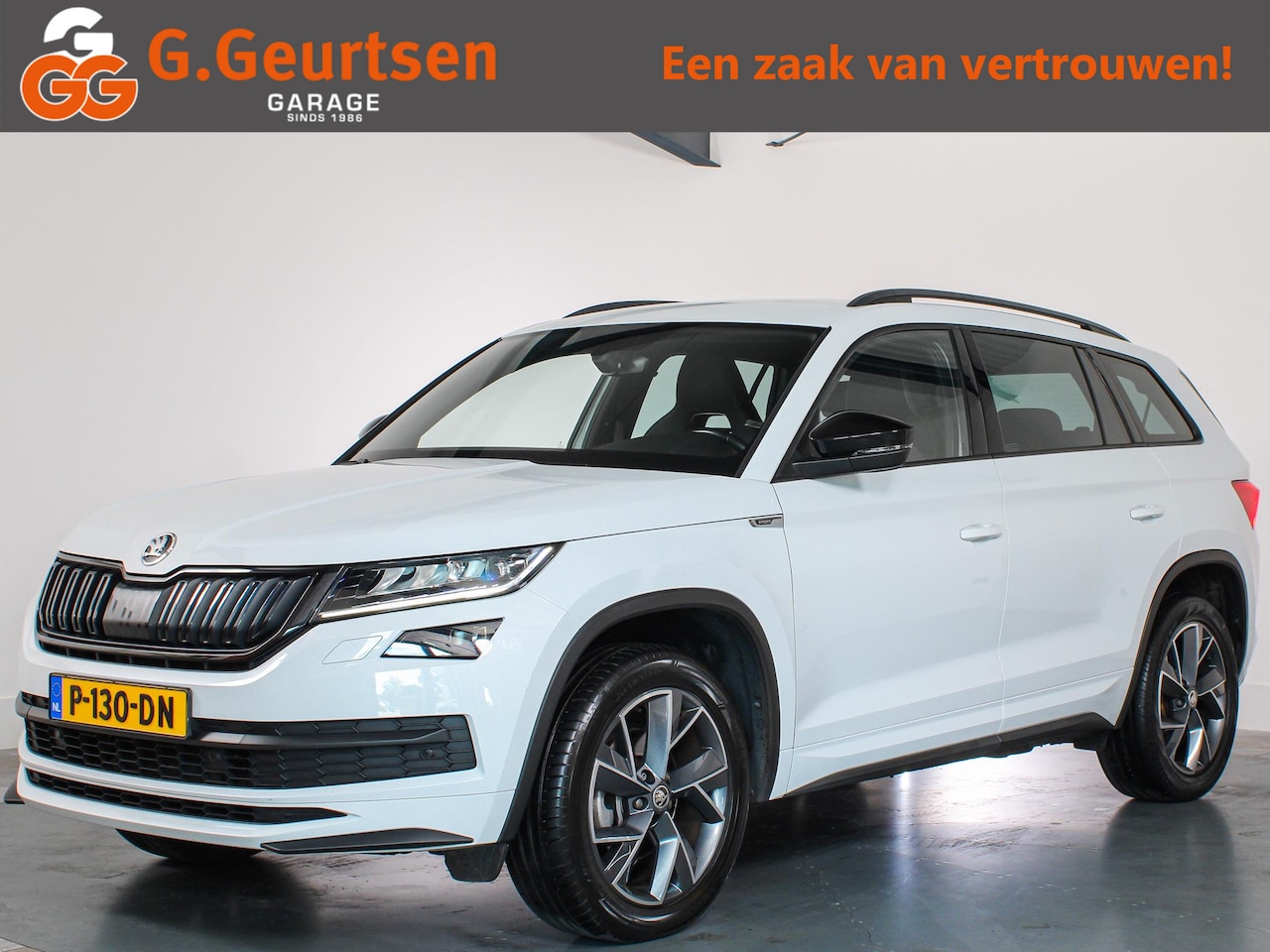 Skoda Kodiaq - 1.5 TSI Sportline Business 1.5 TSI Sportline Business, 7-Persoons, Trekhaak, Camera, Mermory stoelen, navigatie, Appl - AutoWereld.nl