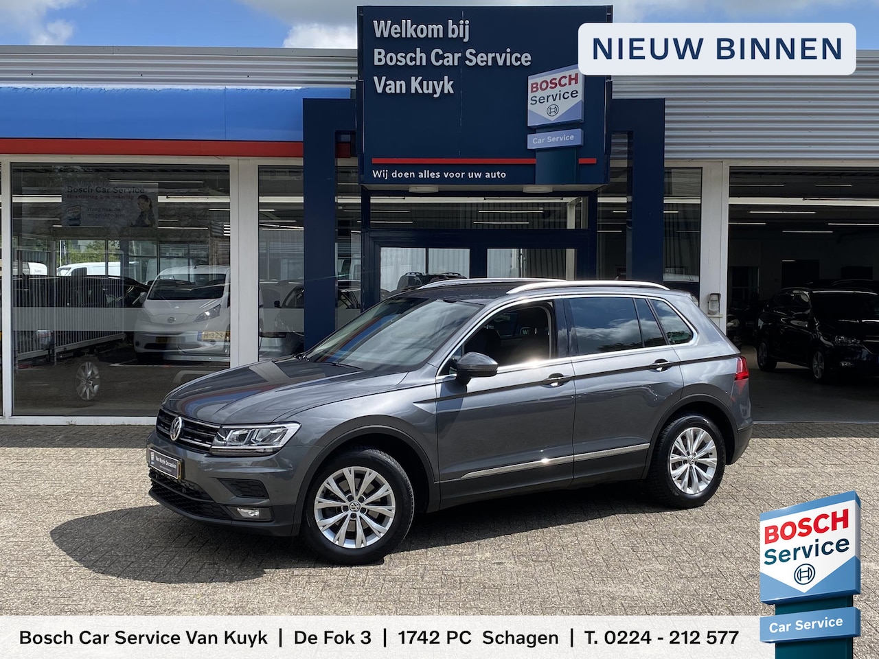 Volkswagen Tiguan - 1.4 TSI Comfortline Business / NL-Auto / Adaptieve Cruise-Control / Climate-Control / Appl - AutoWereld.nl