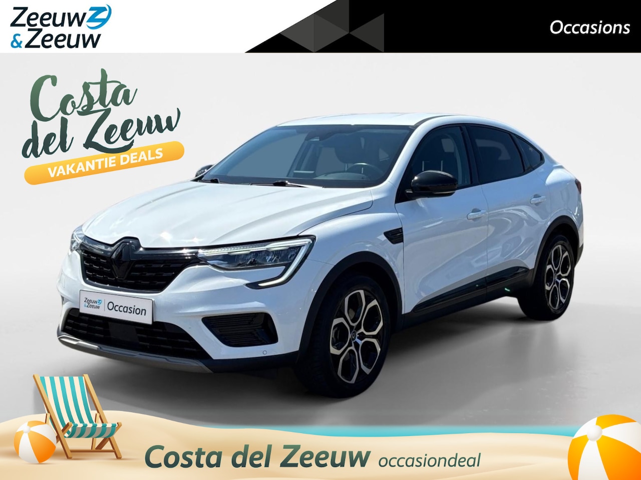 Renault Arkana - 145PK E-Tech Hybrid Intens Automaat | 9,3" Navi | Black Pack | Camera | Parkeersensoren | - AutoWereld.nl