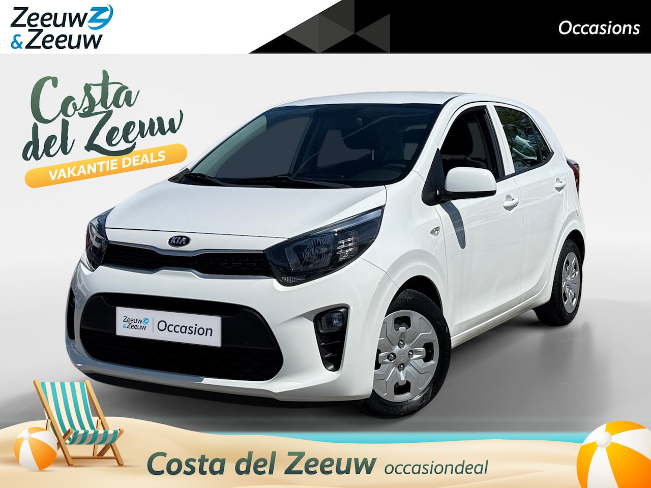 Kia Picanto - 1.0 CVVT ComfortLine | Airco | Bluetooth | Handgeschakeld | 12 Maanden BOVAG Garantie | - AutoWereld.nl