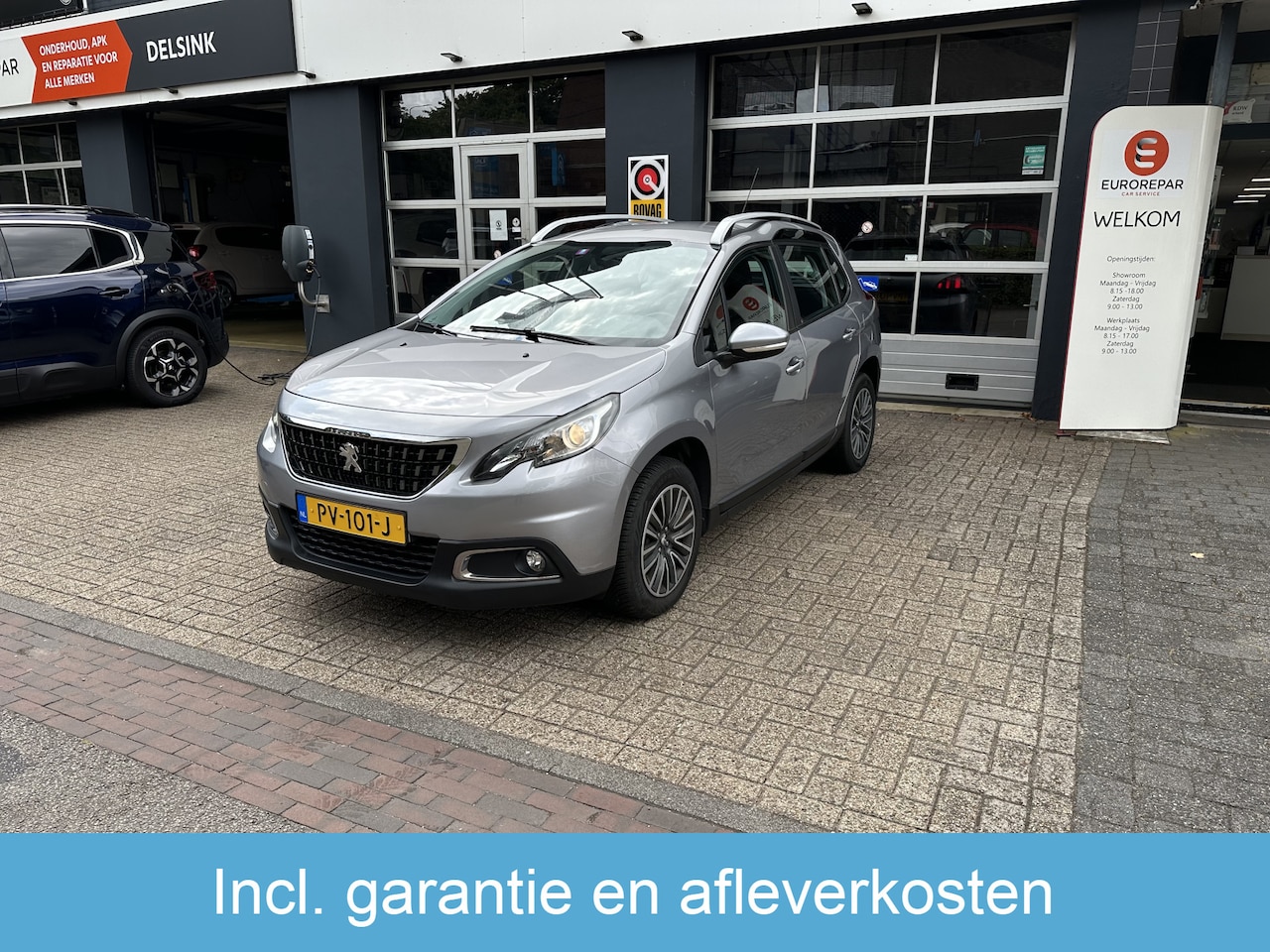 Peugeot 2008 - 1.2 PureTech Blue Lion Automaat All-in Prijs Airco/Cruise/Navi/Carplay/Android auto/Parkee - AutoWereld.nl