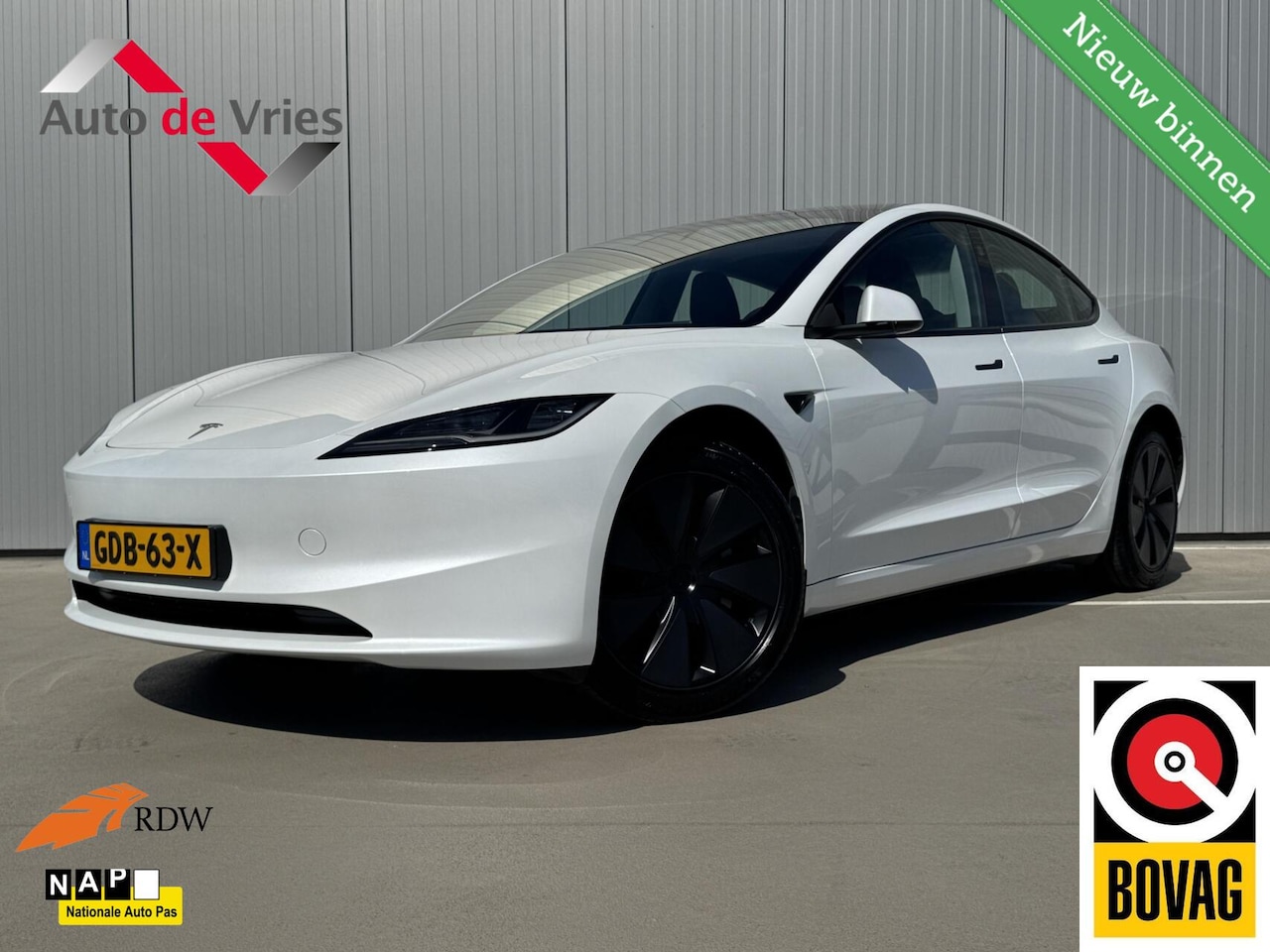 Tesla Model 3 - RWD 60 kWh|NL-Auto|Nieuwstaat - AutoWereld.nl